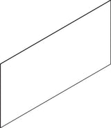 HEWI Kristallglasspiegel 450 x 450 mm – Klarer Spiegel mit geschliffenen Kanten