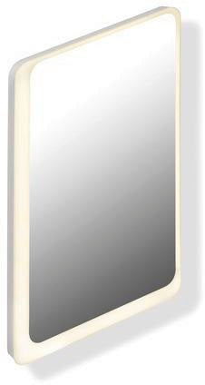 HEWI LED-Lichtspiegel 570 x 1000 mm – umlaufend asymmetrisch hinterleuchtet, warmweiß 3000 K