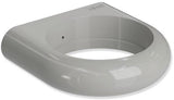 HEWI Halter Serie 801 senfgelb – Runder Zahnputzbecherhalter für Wandmontage