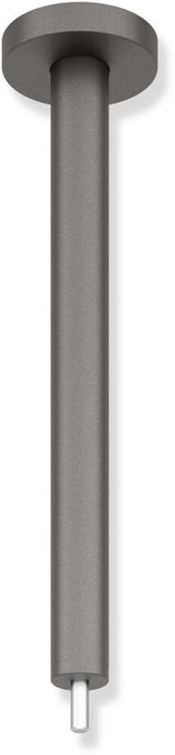 HEWI Deckenabhängung System 900, 1500 mm, schwarz tiefmatt – rostfreier Stahl, kürzbar