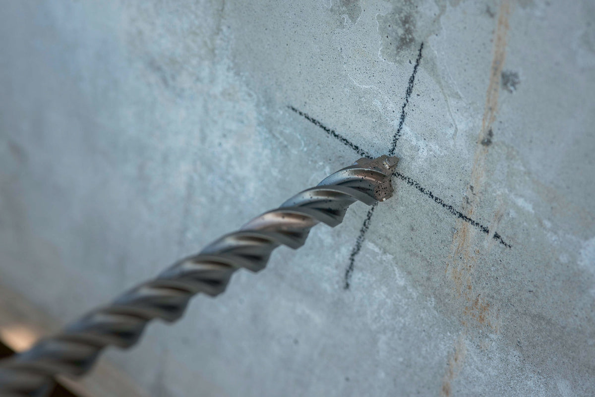 HELLER Trijet Ultimate Hammerbohrer 18 mm SDS-max, 340 mm – Für Beton & Armierung