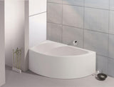 HOESCH Spectra Eckbadewanne 1700x1000 links ohne Schürze, Weiß – Acryl, 275 l, links