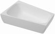 HOESCH iSensi Trapez-Badewanne 1500x1000 mm Monolith links mit Überlaufbefüllung Chrom