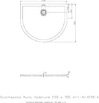 900 mm / 1100 mm / 550mm