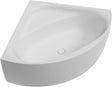 HOESCH iSensi Eckbadewanne 1500x1500 Monolith Acryl weiß mit Schürze