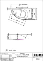 1700 mm / 1000 mm / ohne Füße / Fußgestell