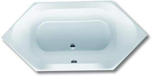 HOESCH Spectra 6-Eck-Badewanne 1900x900 mm Weiß – Acryl mit antibakterieller Oberfläche