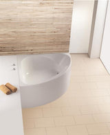 HOESCH Spectra Eckbadewanne 1400 mm Weiß – Acryl, 2-Sitzer, ohne Schürze