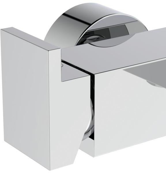 Ideal Standard Extra Badearmatur Aufputz 210 mm mit Stab-Handbrause und Zugumsteller in Chrom