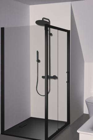 Ideal Standard Duschsystem Ceratherm T25 KB d:300mm Stick-Handbrause Silk Black