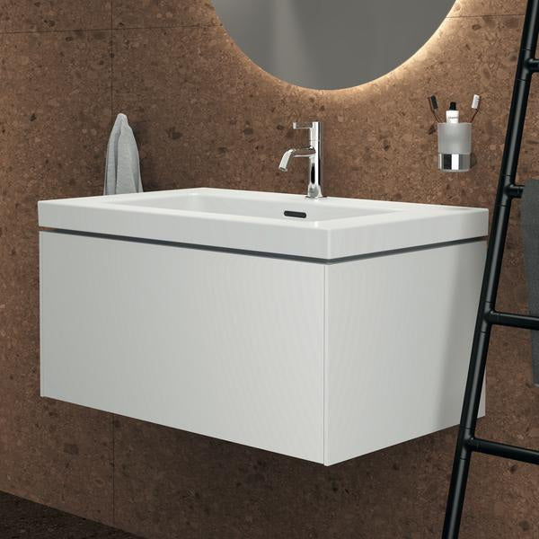 Ideal Standard Joy Waschtischarmatur Brushed Gold mit Ablaufgarnitur, 110 mm Ausladung