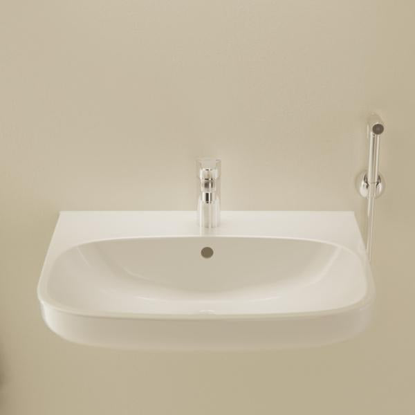 Ideal Standard Cerabase Waschtischarmatur Chrom 106 mm mit Push-Open-Ablaufventil