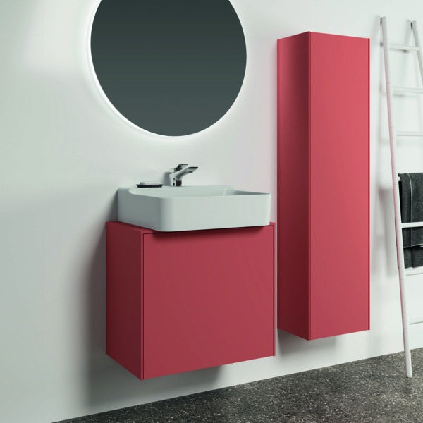 Ideal Standard Conca Waschtischunterschrank Eiche geflammt 602 mm mit Auszug und Push-Open