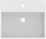 Ideal Standard i.life B Aufsatzwaschtisch 605x420x145 mm Weiß, 1 Hahnloch, mit Überlauf