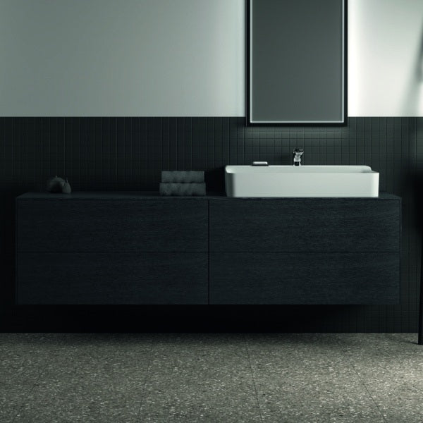Ideal Standard Conca WT-Unterschrank 1987 mm, 4 Auszüge, Eiche geflammt, Push-Open & Softclose