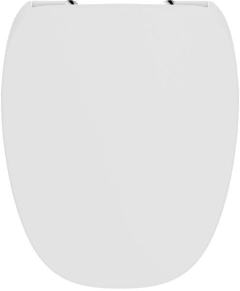 Ideal Standard WC-Sitz Dea Softclosing – Duroplast, Weiß glänzend, Edelstahl-Scharniere
