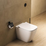 IDEAL STANDARD IOM Papierrollenhalter mit Deckel Chrom, runde Wandmontage, verdeckte Befestigung