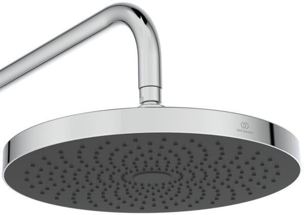 IDEAL STANDARD Duschsystem Ceratherm Solos mit Brausethermostat & Kopfbrause, Chrom