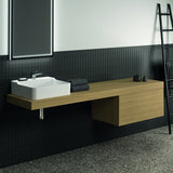 Ideal Standard Conca WT-Unterschrank 800 mm, 1 Auszug, Eiche hell, ohne Platte