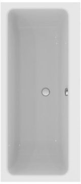 Ideal Standard Duo-Badewanne La Dolce Vita 2000x1000 mm Weiß – Rechteckige Einbauwanne mit 435 l Inhalt