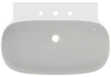 Ideal Standard Aufsatzwaschtisch Linda-X 750x500mm Keramik Weiß geschliffen 3 Hahnlöcher
