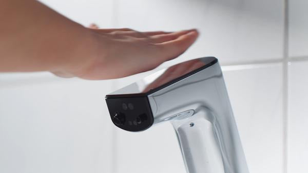 Ideal Standard Intellimix Sensor-Waschtischarmatur mit Seifenspender, Chrom – berührungslose Steuerung