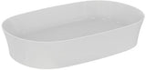 Ideal Standard Ipalyss Aufsatzschale 600x380mm Weiß ohne Hahnloch und Überlauf