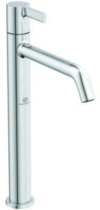 Ideal Standard Standventil Joy 170 mm Ausladung in Magnetic Grey – verlängerter Sockel, keramische Dichtscheiben