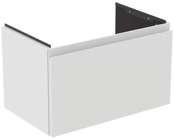 Ideal Standard Finesse Möbelwaschtischunterschrank 600 mm mit Auszug und Softclose in Greige matt