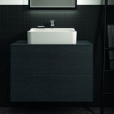 Ideal Standard Conca WT-Unterschrank 802 mm, 2 Auszüge, Push-Open, Anthrazit
