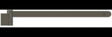 IDEAL STANDARD Handtuchstange Conca 447 mm Silk Black – Schwenkbar, Messing, Wandmontage