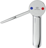 Ideal Standard Ceraplus Safe SQ Waschtischthermostat 110 mm Chrom – 1-Loch, Heißwasser-Sparfunktion