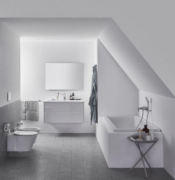 Ideal Standard Wand-T-WC-Kombipaket Connect Air mit AQUABLADE und Softclosing, 365x540mm, Weiß