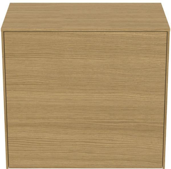 Ideal Standard Conca Waschtischunterschrank 602 mm, 1 Auszug, Push-Open, Weiß – ohne Ausschnitt