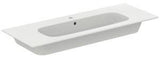 Ideal Standard i.life A Waschtischset 1240 mm mit Unterschrank und schwarzem Griff, Weiß Matt