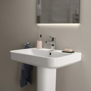 IDEAL STANDARD i.life B Waschtisch 650 mm mit 1 Hahnloch und Überlauf in Weiß