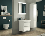Ideal Standard Wand-T-WC-Kombipaket Connect Air mit AQUABLADE und Softclosing, 365x540mm, Weiß