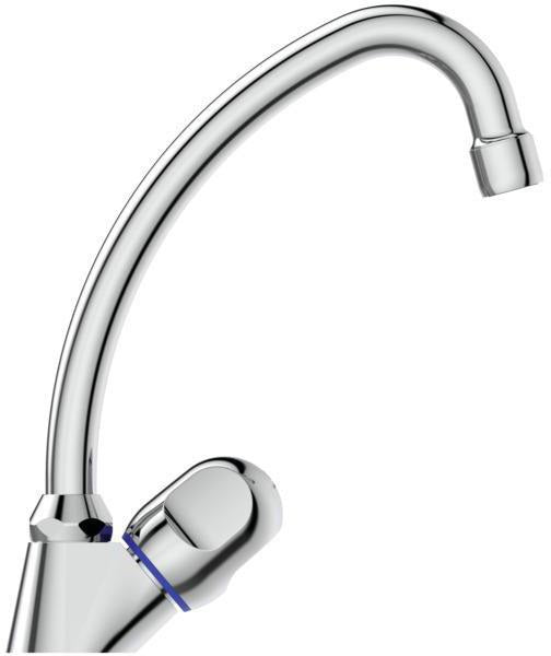 Ideal Standard Standventil Alpha, Ausladung 154 mm, Chrom – Hochwertiges Messing-Standventil