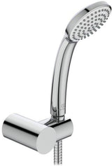 Ideal Standard Idealrain Handbrause-Set: 1-Funktion, 80 mm Chrom, mit Schlauch & Halterung