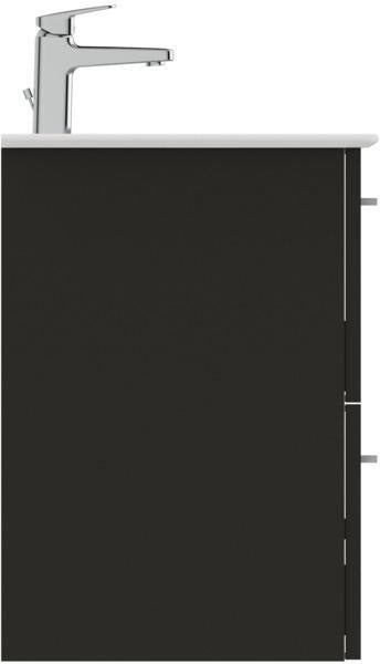 Ideal Standard i.life A Waschtischset 60 cm mit Unterschrank und chrom Griff, Weiß matt