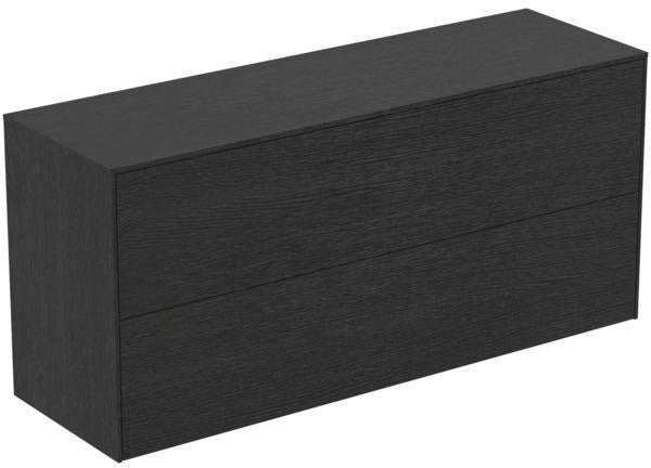 Ideal Standard WT-Unterschrank Conca, 2 Auszüge, ohne Ausschnitt, 1202x373x550 mm, Weiß