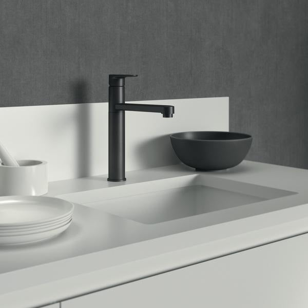 Ideal Standard Cerafine O Küchenarmatur – hoher Rohrauslauf, 205 mm Ausladung, Chrom