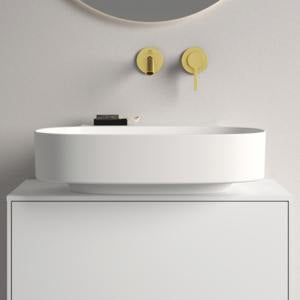 Ideal Standard Aufsatzwaschtisch Linda-X 500x480x135mm geschliffen Weiß ohne Hahnloch