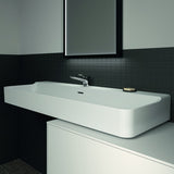 Ideal Standard Conca Aufsatzwaschtisch 1200x450x165 mm, 1 Hahnloch, mit Überlauf, Weiß