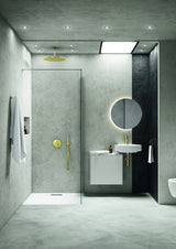 IDEAL STANDARD Idealrain Atelier Regenbrause 400 mm rund Brushed Gold