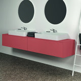 IDEAL STANDARD Conca WT-Unterschrank 2387x505x370 mm, 2 Auszüge, mit Ausschnitt, Weiß