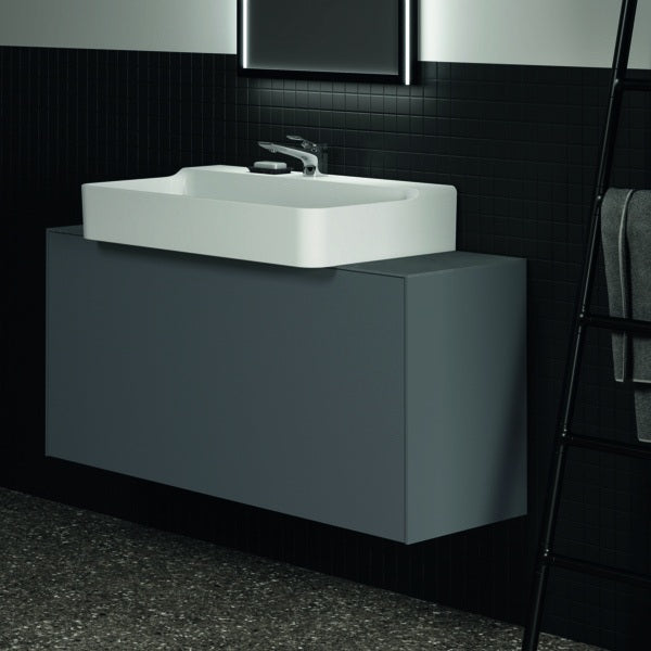 Ideal Standard Conca Waschtischplatte 1202 mm Keramik Feinsteinzeug Marmor Calacatta