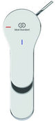 IDEAL STANDARD Cerabase Waschtischarmatur Chrom 106 mm mit Metall-Ablaufgarnitur und Push-Open-Ventil