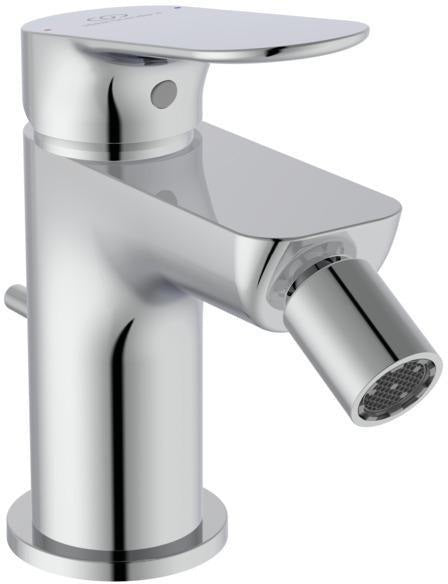 IDEAL STANDARD Ceralife O Bidetarmatur Chrom 95 mm mit Ablaufgarnitur