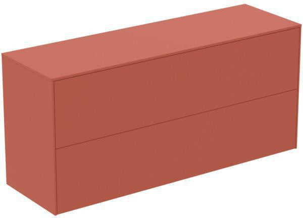 Ideal Standard WT-Unterschrank Conca, 2 Auszüge, ohne Ausschnitt, 1202x373x550 mm, Weiß